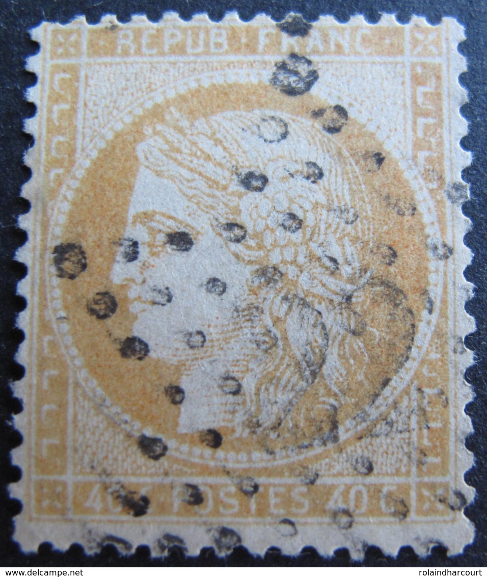 LOT R1749/166 - CERES N°38a Jaune Orange - ETOILE N°22 De PARIS - 1870 Siège De Paris