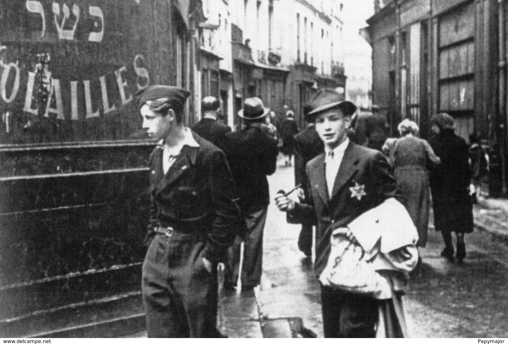 WW2 - L'étoile Jaune Portée Par Les Juifs En Zone Occupée à Partir Du 07/06/1942 - 1939-45