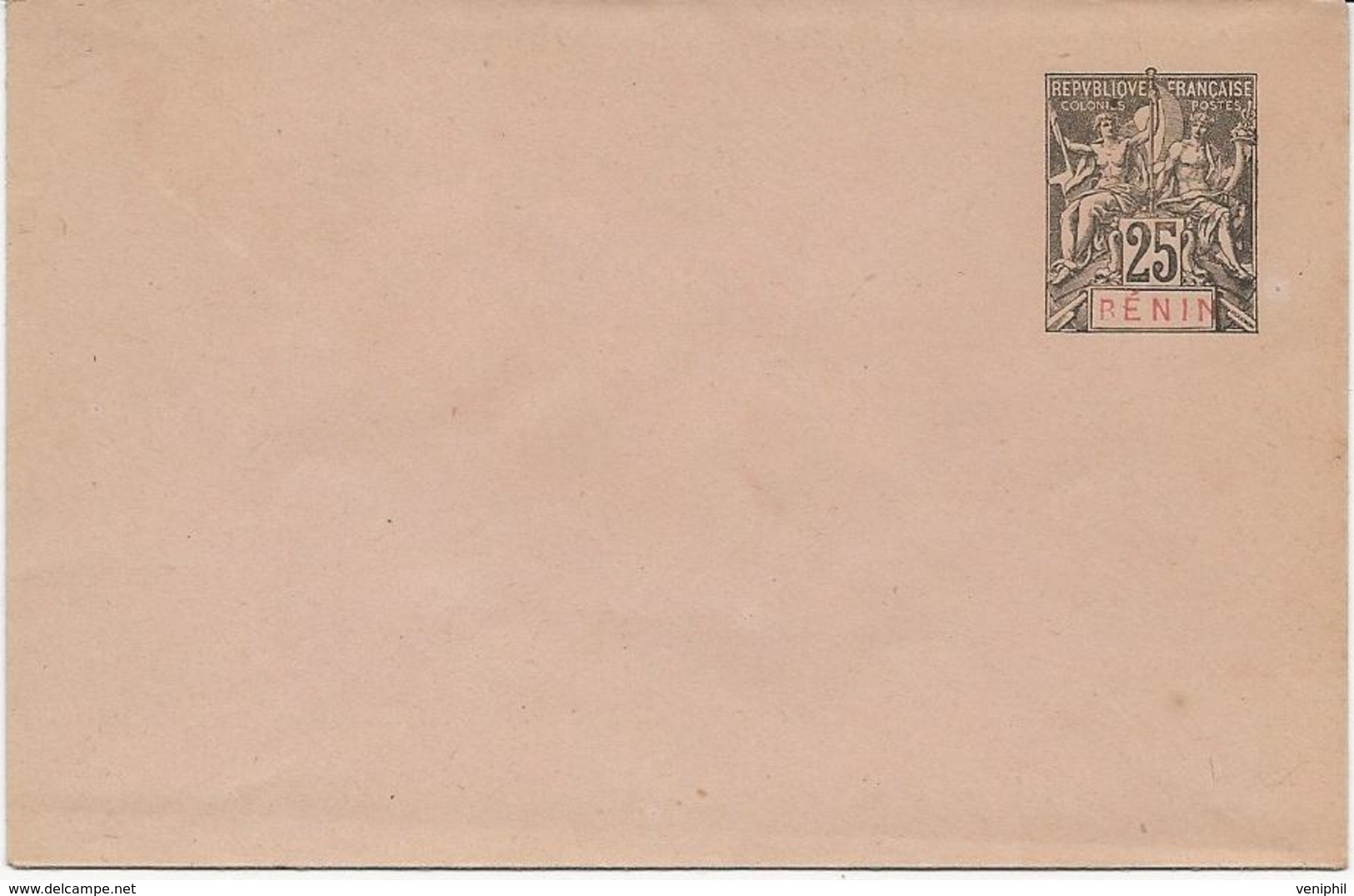 BENIN - LETTRE ENTIER POSTAL  DE 1894 - - Covers & Documents