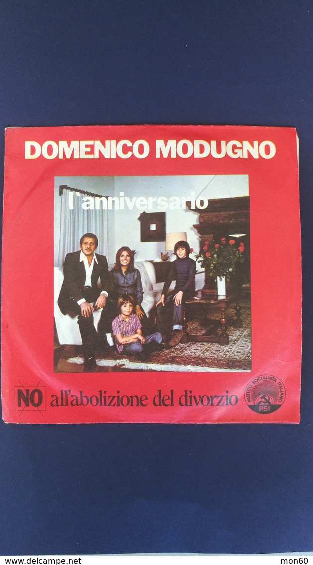 45 Giri - Domenico Modugno - L'Anniversario - 45 G - Maxi-Single