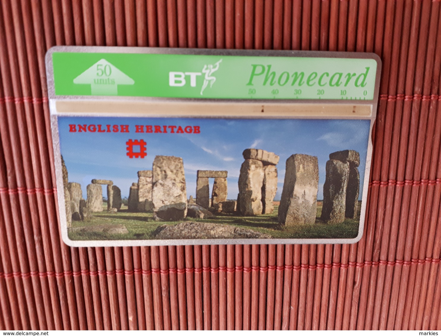 Phonecard Uk English Heritage 528 D Used - BT Emissions Commémoratives