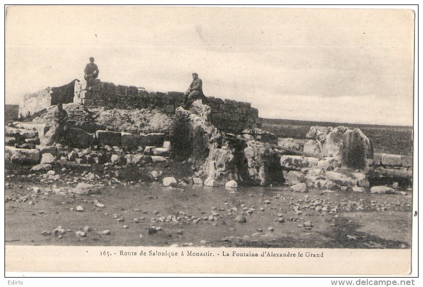 ***  Route De Monastir La Fontaine D'Alexandre - TTB  Neuve - Grecia