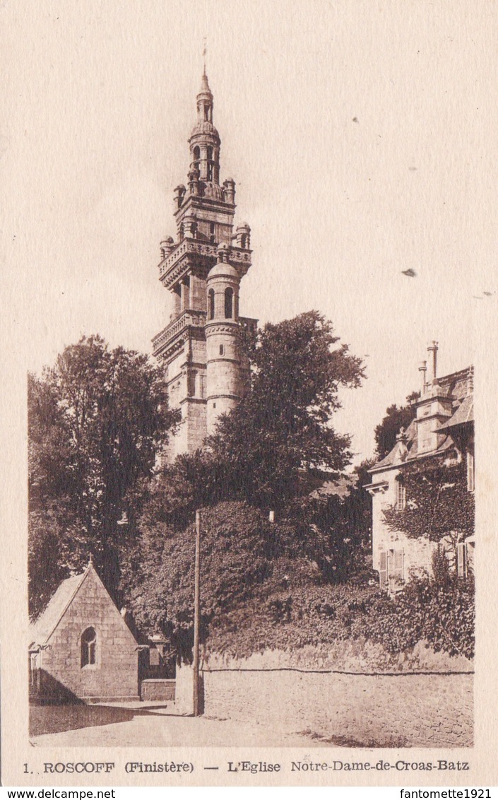 ROSCOFF L'EGLISE NOTRE DAME DE CROAS BATZ (dil377) - Roscoff