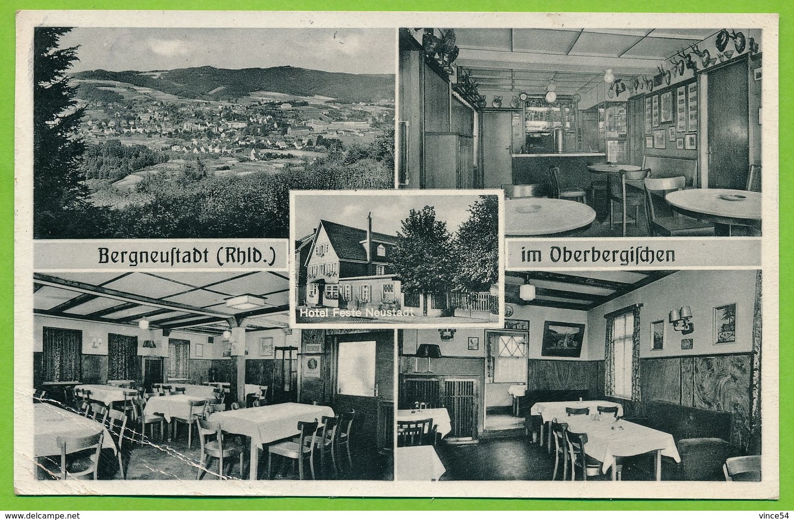 Bergneustadt Im Oberbergischen - Hotel-Restaurant  Feste Neustadt - Bes. Fritz Stremme - Gelauft 1965 - Bergneustadt