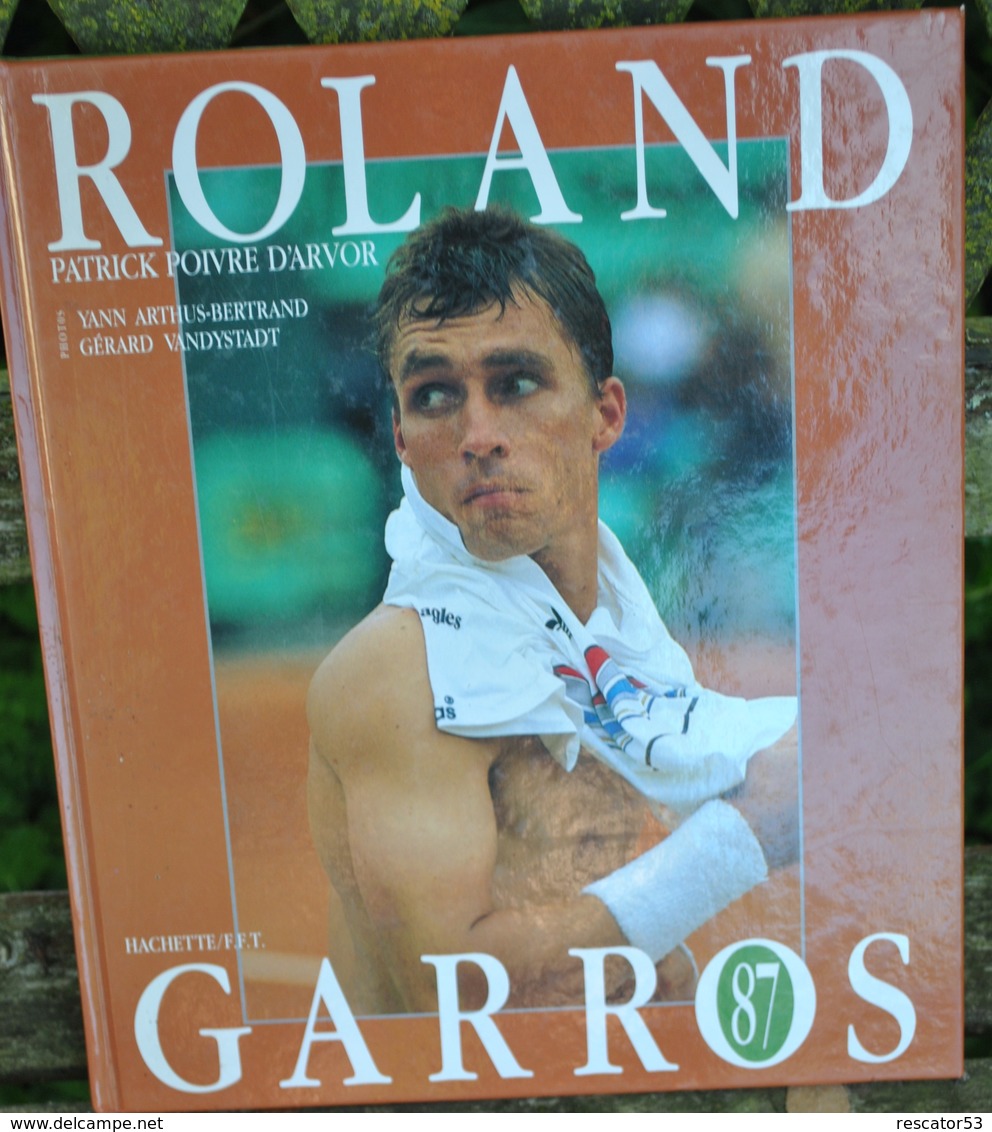 Très Rare Livre Roland Garros 1987 - Livres