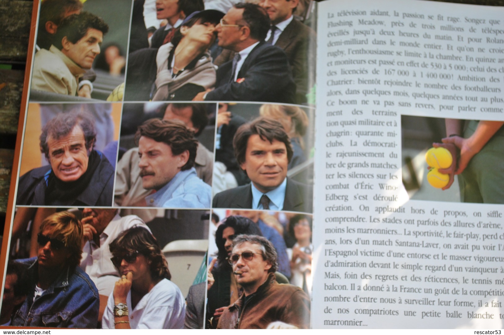 Très Rare Livre Roland Garros 1987 - Livres