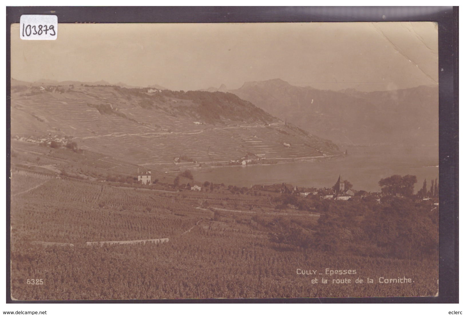 DISTRICT DE LAVAUX - CULLY ET EPESSES - B ( PLI D'ANGLE ) - Cully