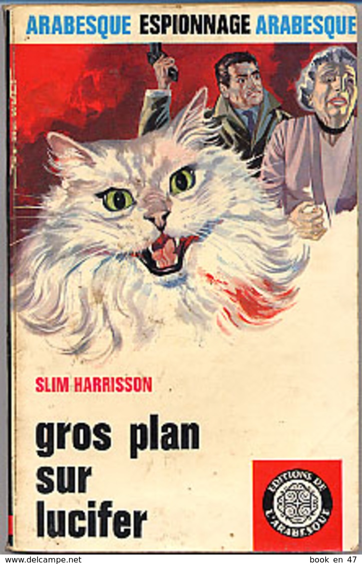 {03612} Slim Harrisson . Arabesque Espionnage N°507. EO 1967.    " En Baisse " - Editions De L'Arabesque