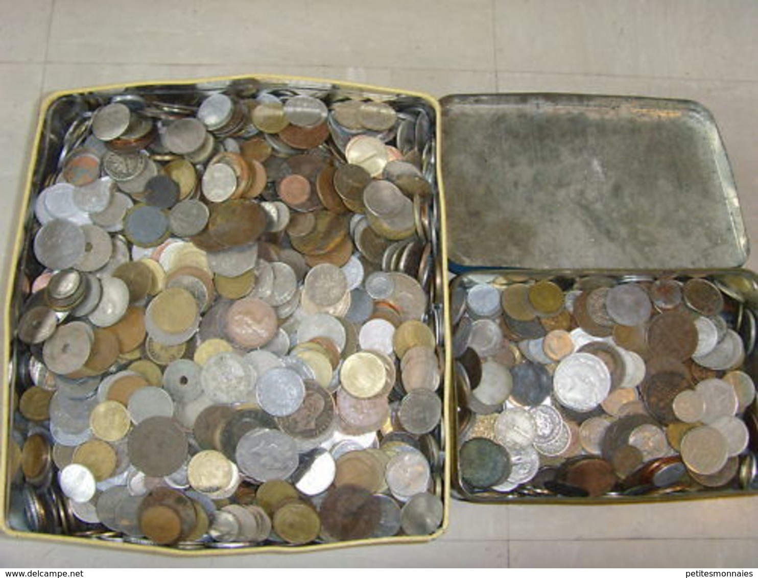 Lot 1kg De Monnaie ANCIENNE ETRANGERE - Vrac - Monnaies