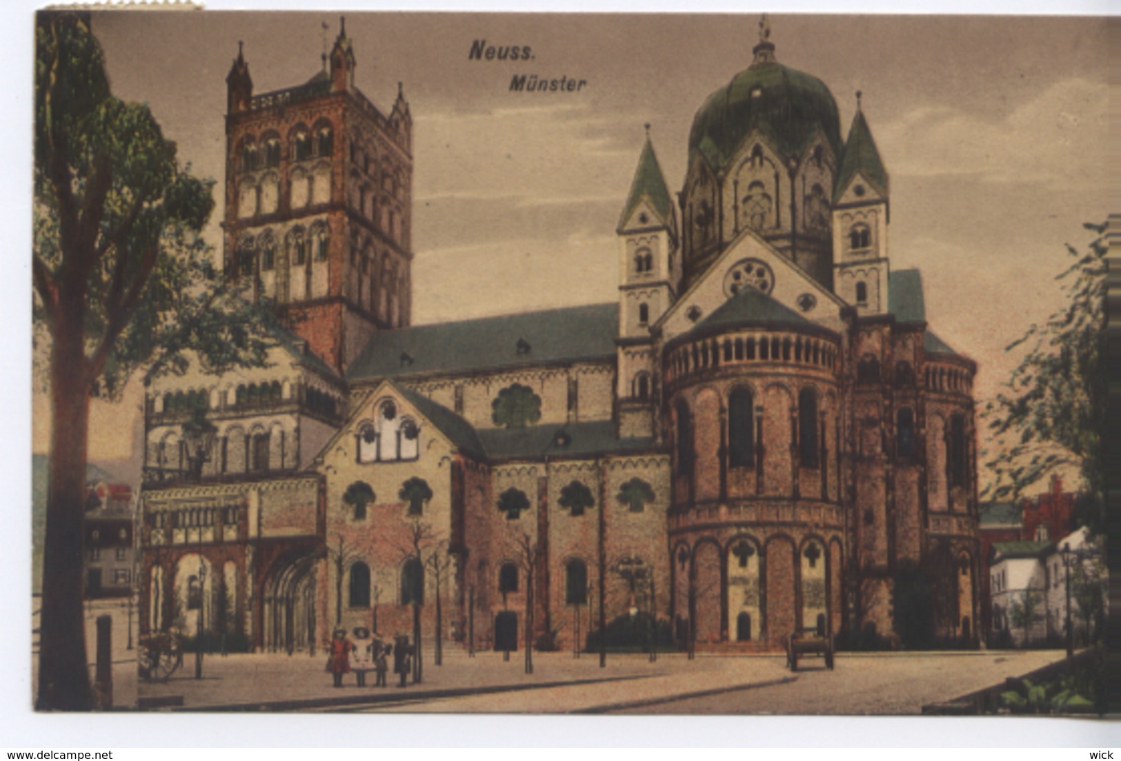 AK Neuss Bei Köln, Mönchengladbach, Duisburg - "MÜNSTER"  -seltene Alte Ansichtskarte - Litho !!! - Neuss