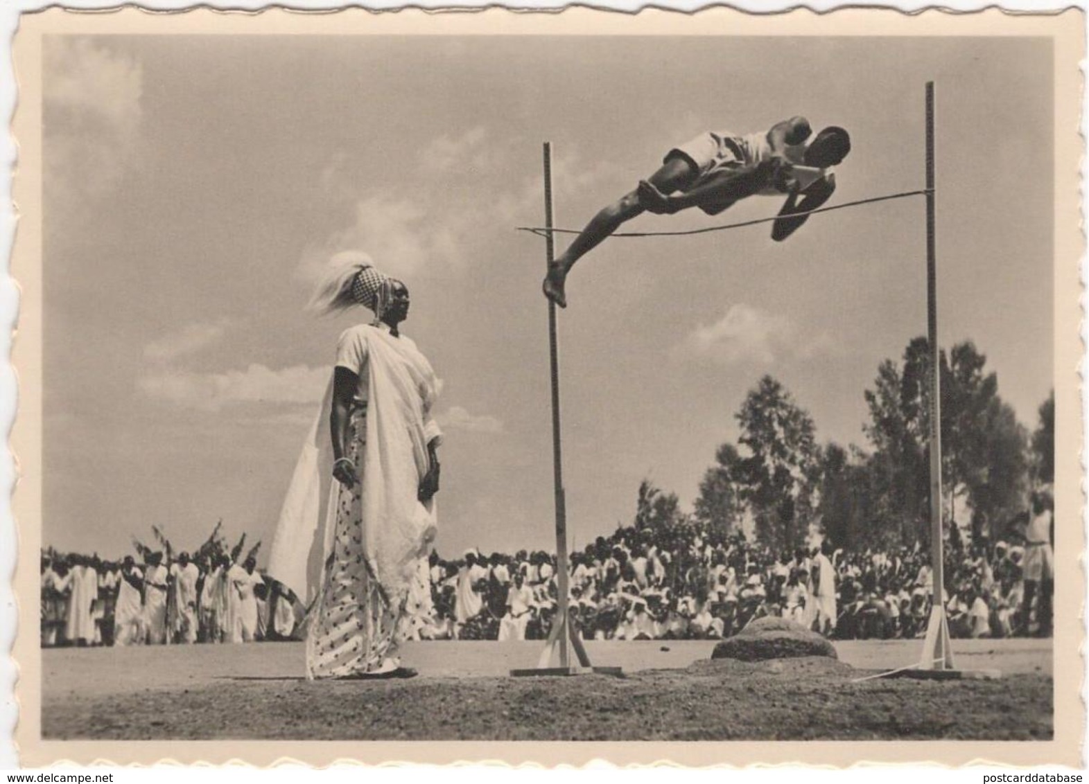 Sauteur Mutussi Avec Roi Du Ruanda - & Athletics - Burundi