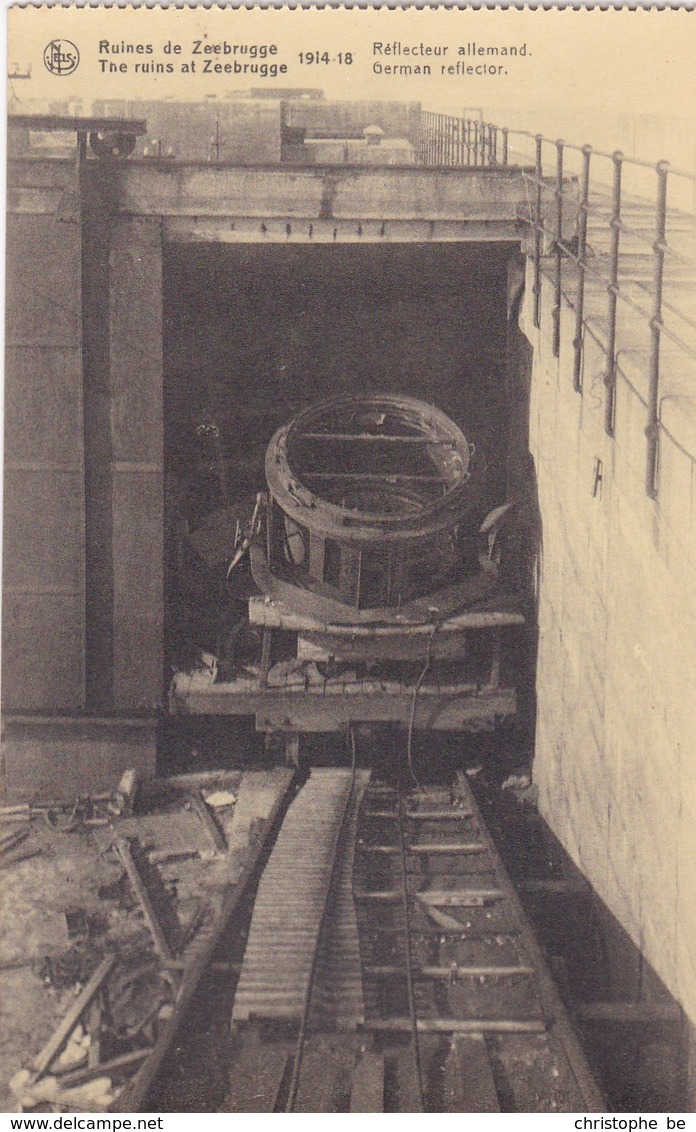 Ruines De Zeebrugge, Réflecteur Allemand (pk49507) - Zeebrugge