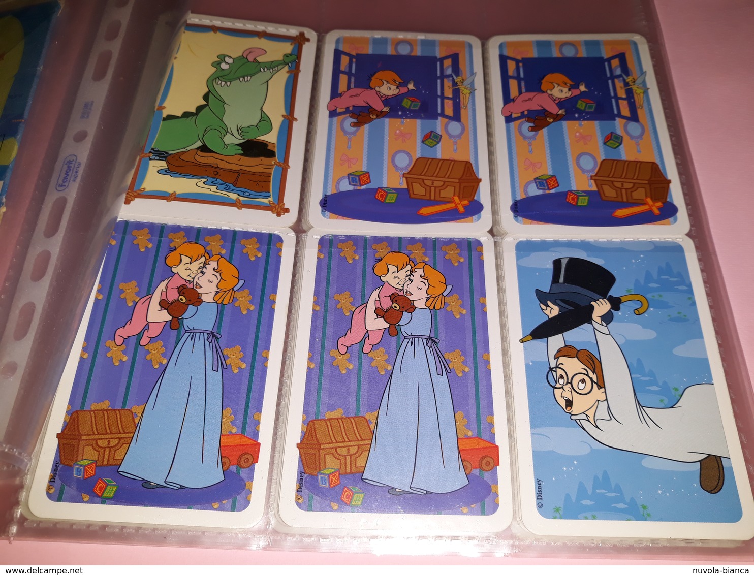 Walt Disney Peter Pan Jeu Du Mistrigri Set Completo Carte Da Gioco Con Box Francese - Carte Da Gioco