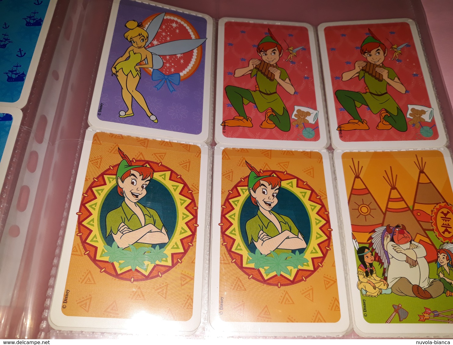 Walt Disney Peter Pan Jeu Du Mistrigri Set Completo Carte Da Gioco Con Box Francese - Carte Da Gioco