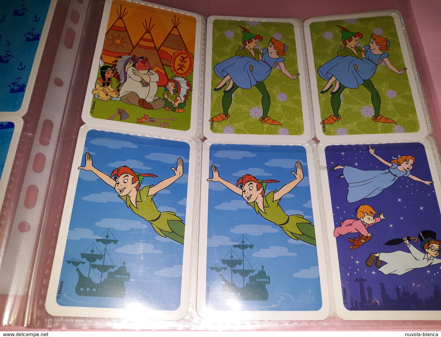 Walt Disney Peter Pan Jeu Du Mistrigri Set Completo Carte Da Gioco Con Box Francese - Carte Da Gioco