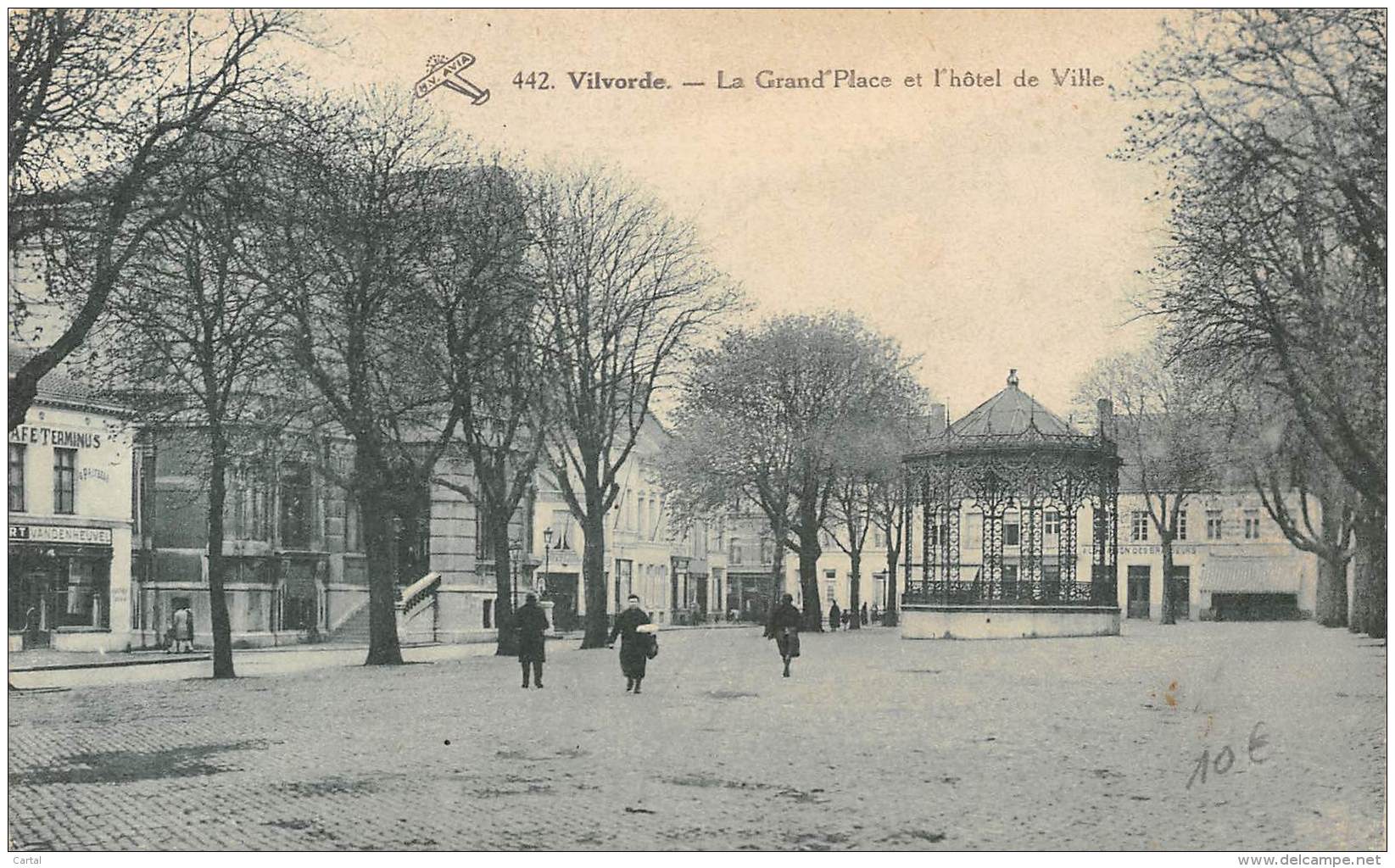 VILVORDE - La Grand'Place Et L'hôtel De Ville - Vilvoorde