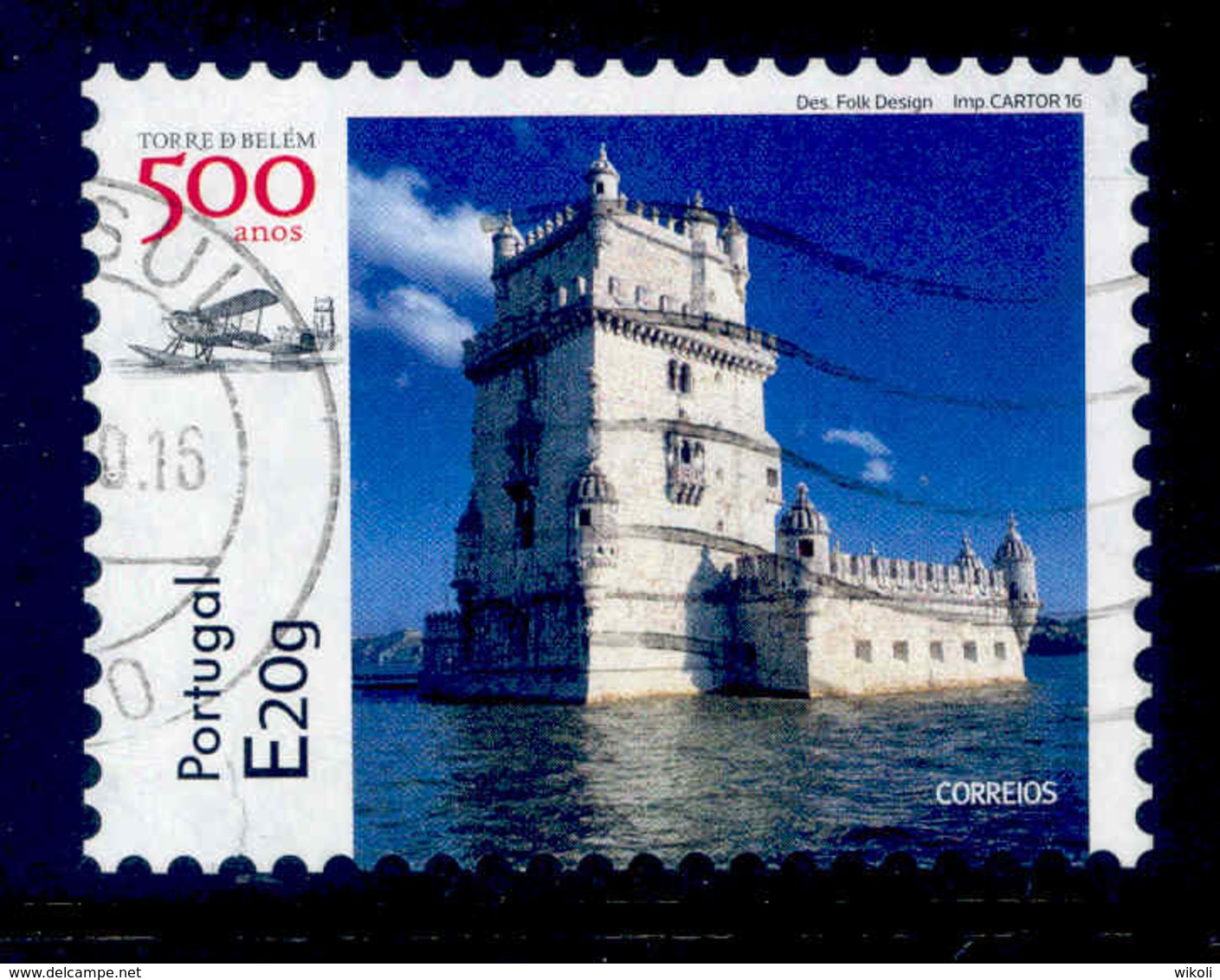 ! ! Portugal - 2016 Belem Tower - Af. 4759 - Used - Oblitérés