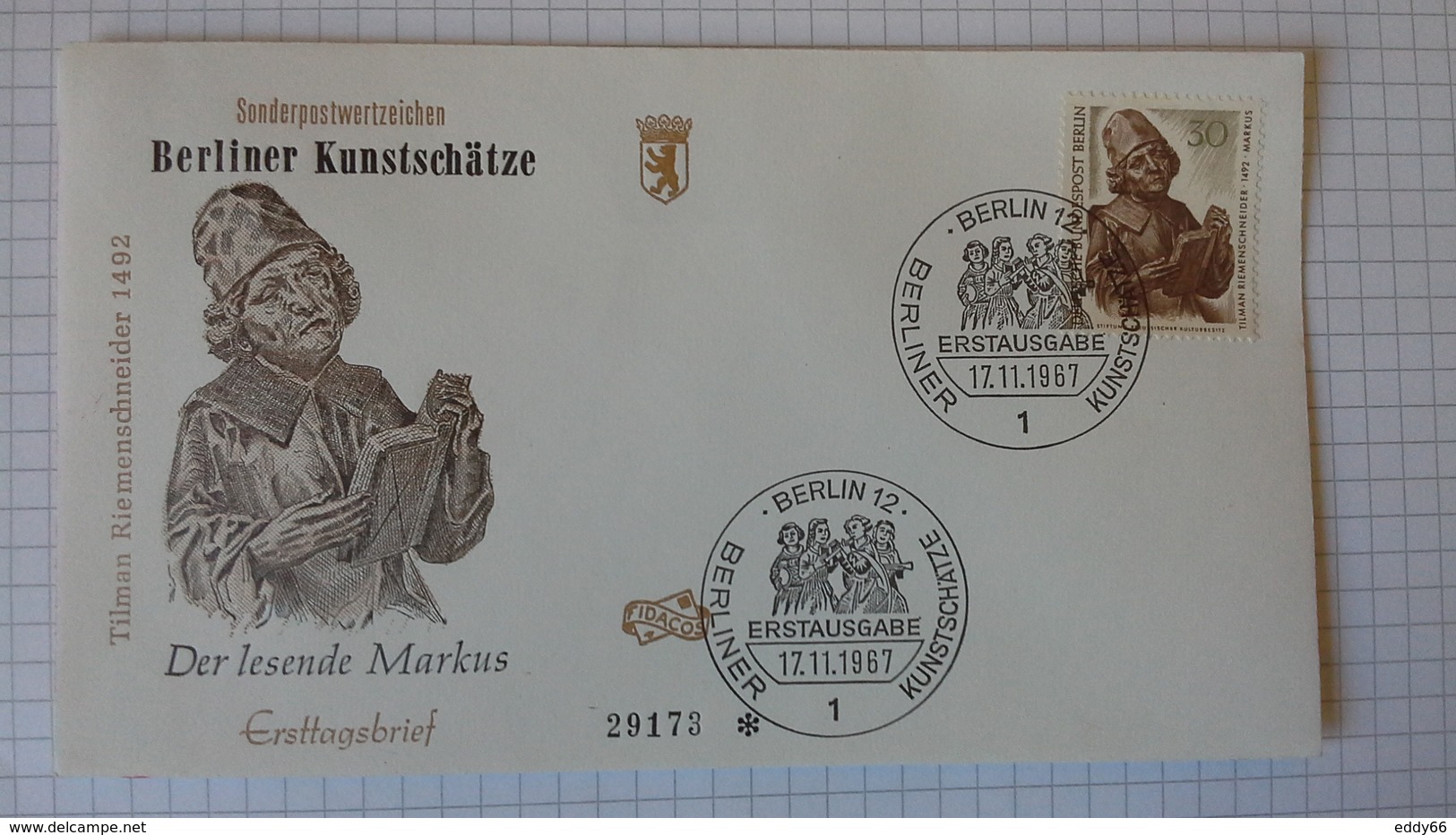 FDC Berlin   Mi.Nr. 303 -308  Mit Sonderstempel (6 Briefe Je Mit EF) - Briefe U. Dokumente