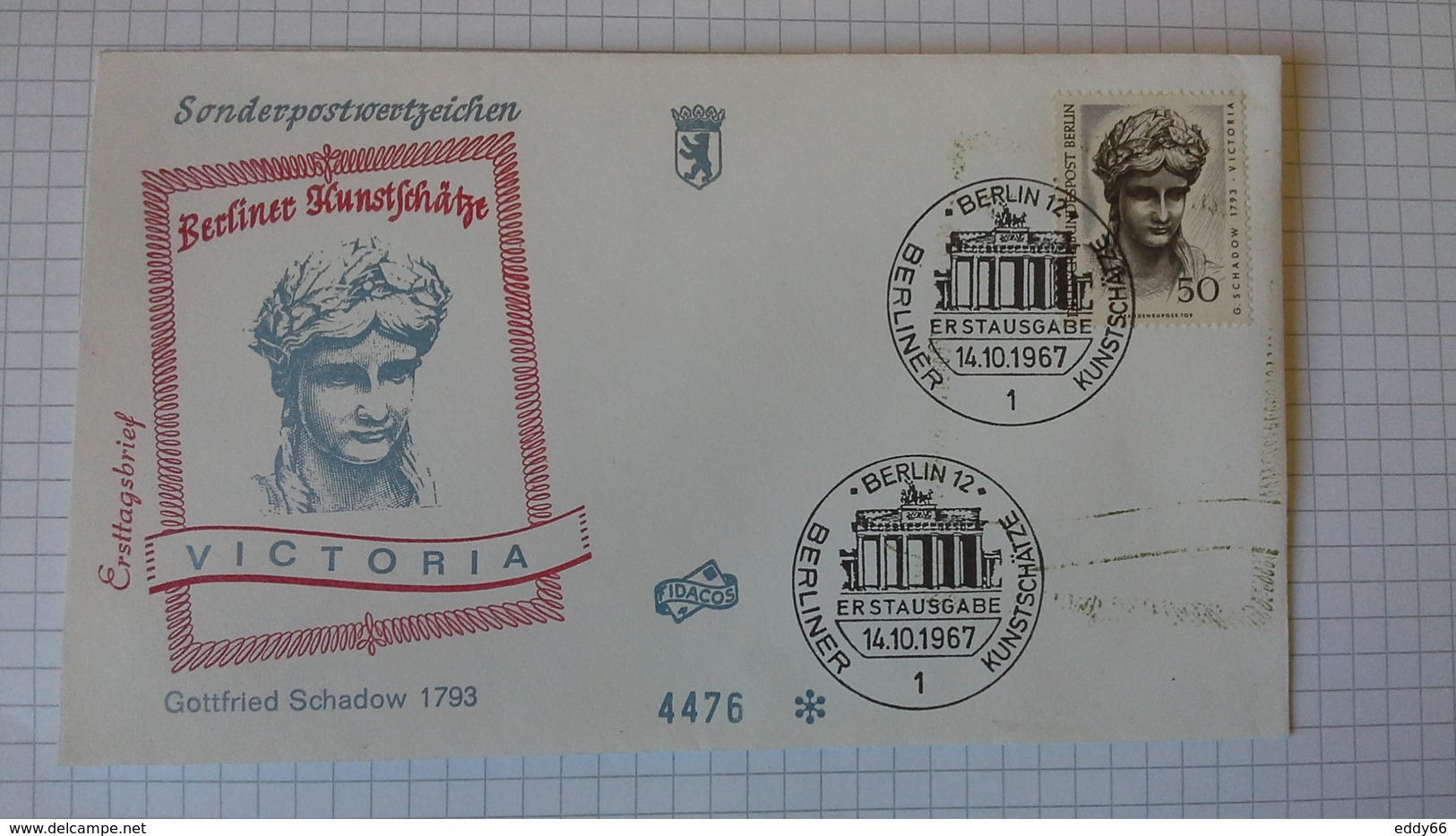 FDC Berlin   Mi.Nr. 303 -308  Mit Sonderstempel (6 Briefe Je Mit EF) - Briefe U. Dokumente