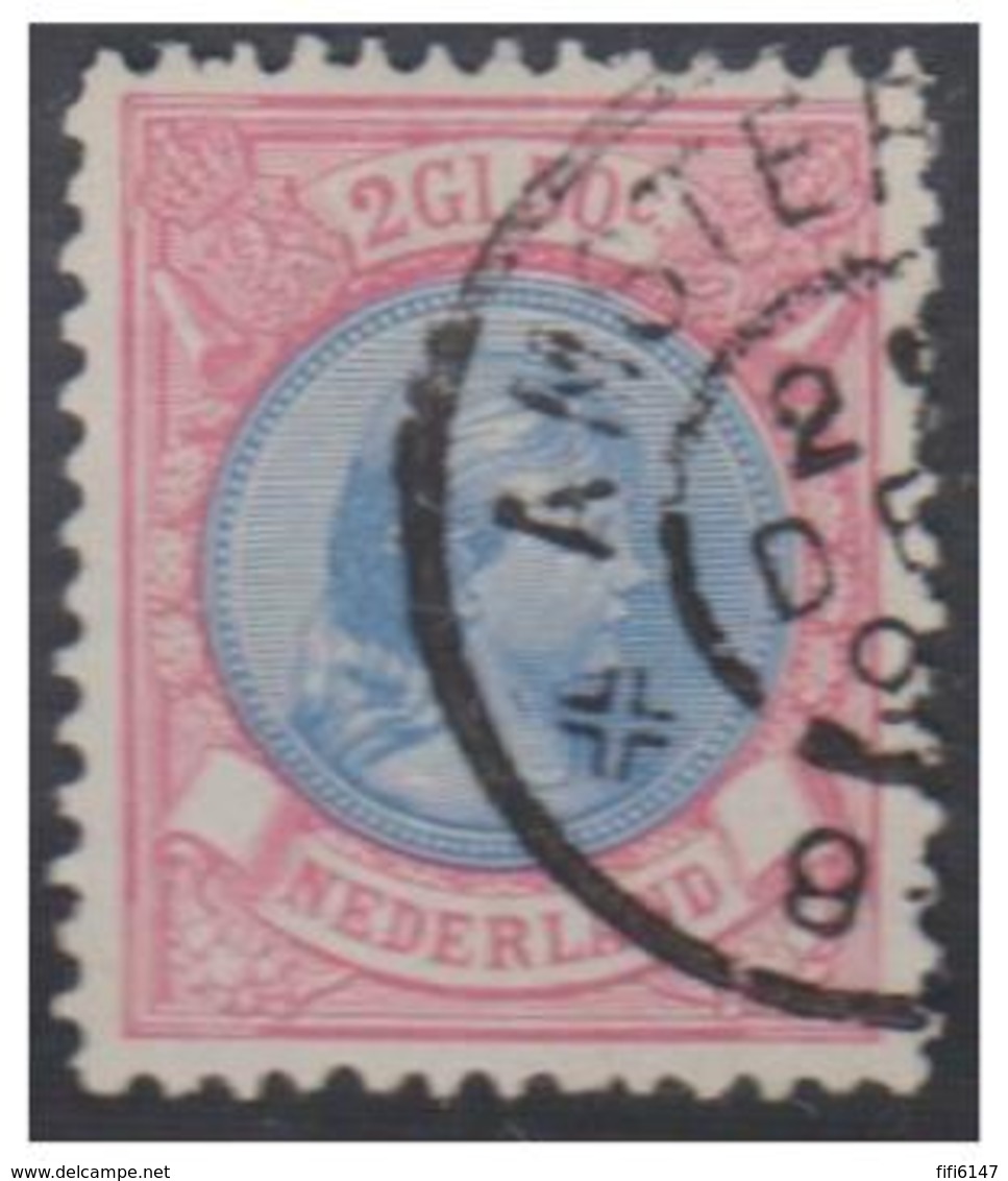 PAYS-BAS -- REINE WILHELMINE -- YVERT N°47 -- COTE 175€-- - Oblitérés