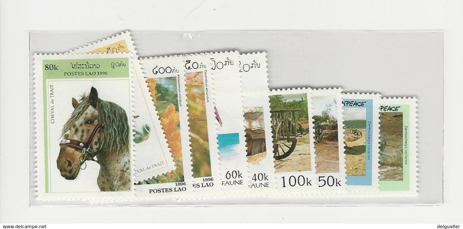 Lot New Stamps Lao - Vrac (max 999 Timbres)