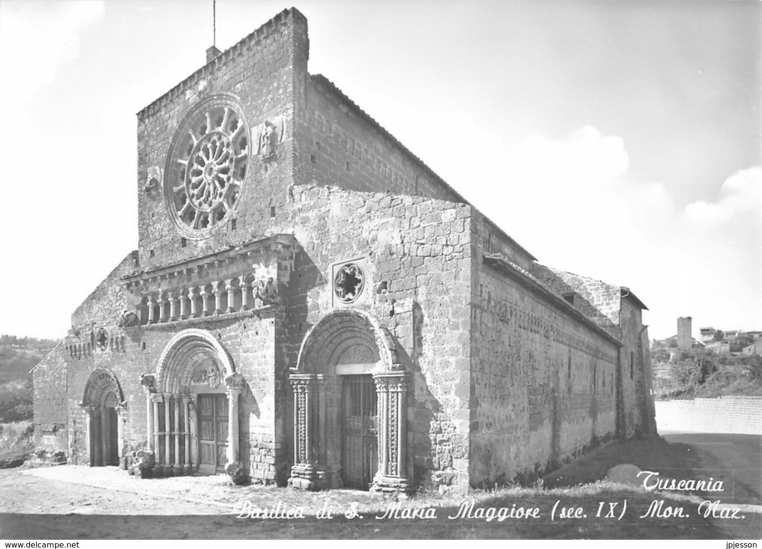 TUSCANIA  BASILICA DI S MARIA MAGGIORE - Altri & Non Classificati