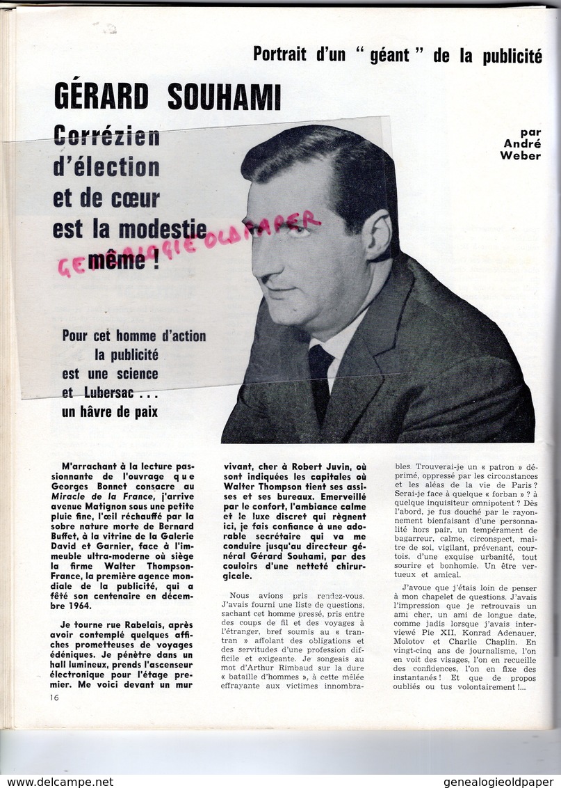 19-LUBERSAC-33 - NEAC - OLIVIER GUICHARD DELEGUE AMENAGEMENT TERRITOIRE GERARD SOUHAMI ROBERT BULT FIRESTONE FRANCE - Célébrités