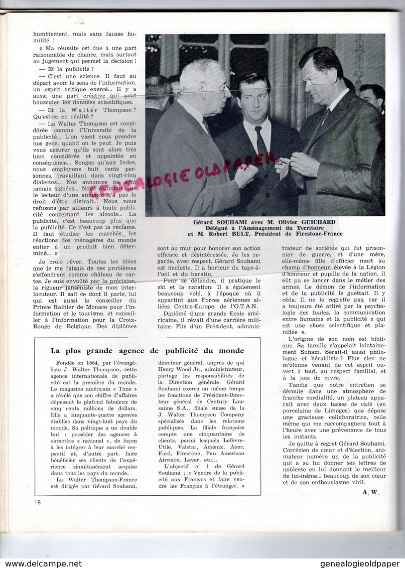 19-LUBERSAC-33 - NEAC - OLIVIER GUICHARD DELEGUE AMENAGEMENT TERRITOIRE GERARD SOUHAMI ROBERT BULT FIRESTONE FRANCE - Célébrités