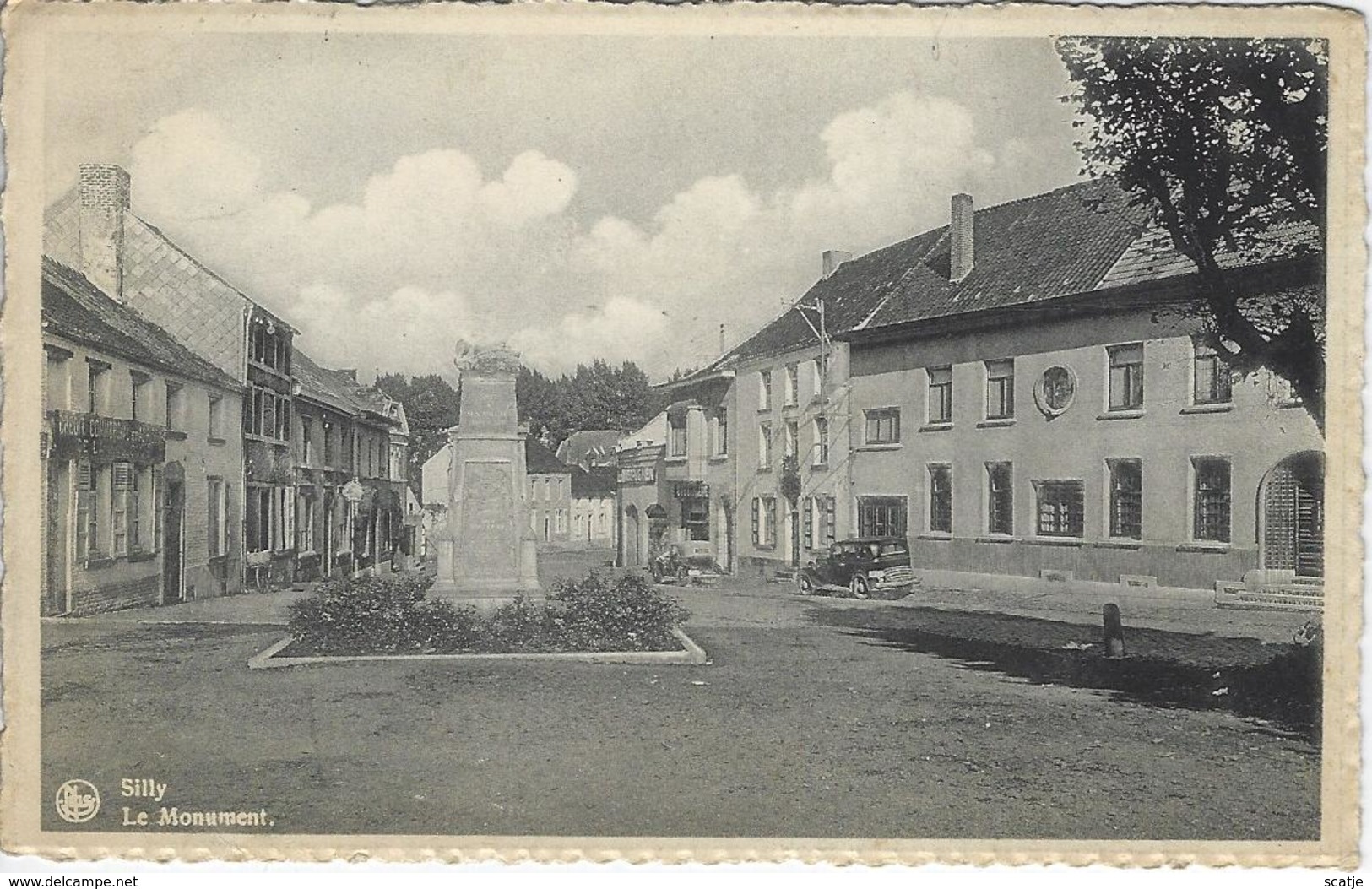 Silly   -    Le Monument   -   1950   Naar   Bruxelles - Silly