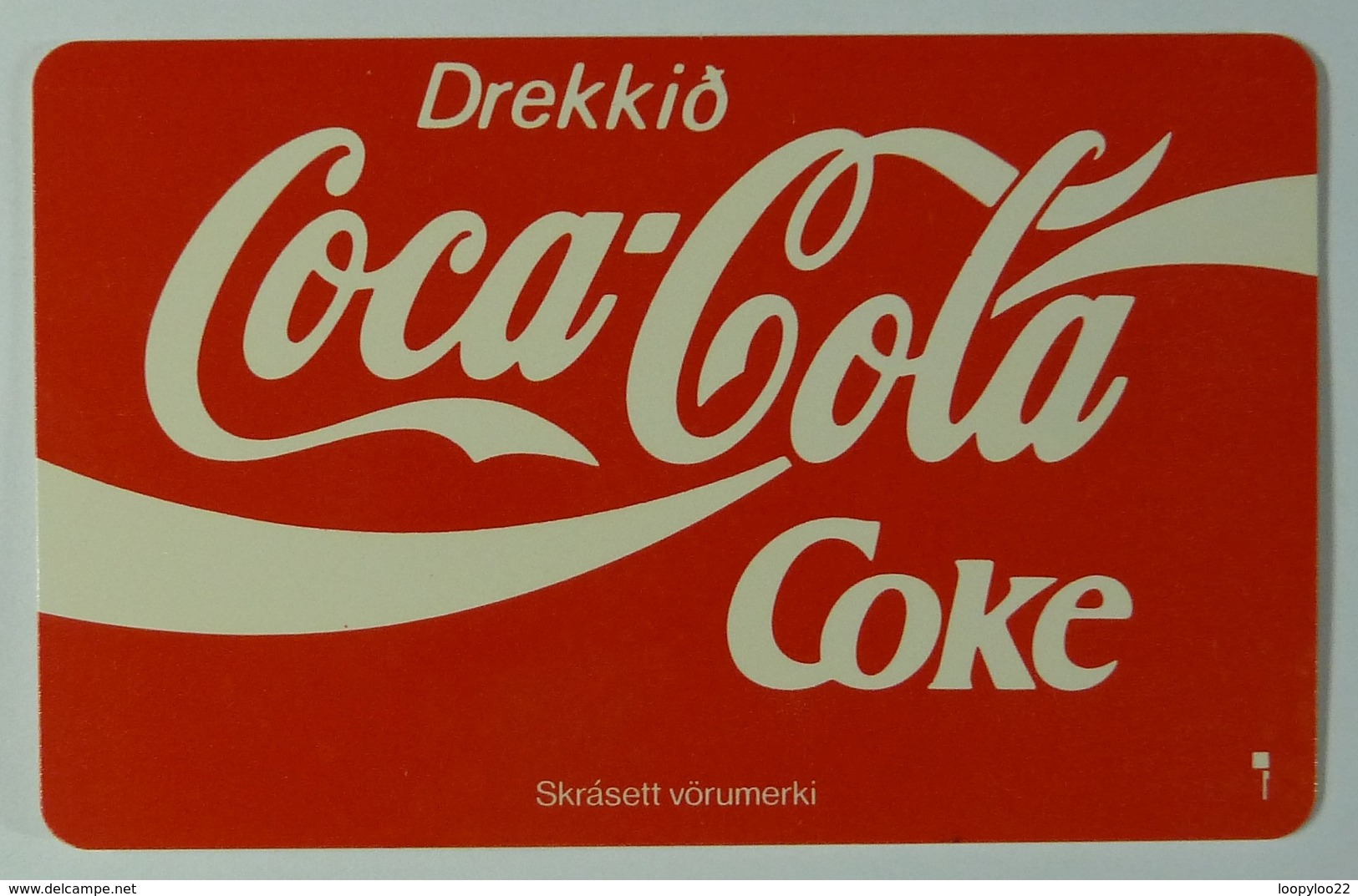 ICELAND - Simakort - SC5 Chip - 150 Units - Matt Finish & Logo - Coca Cola - Mint - Iceland