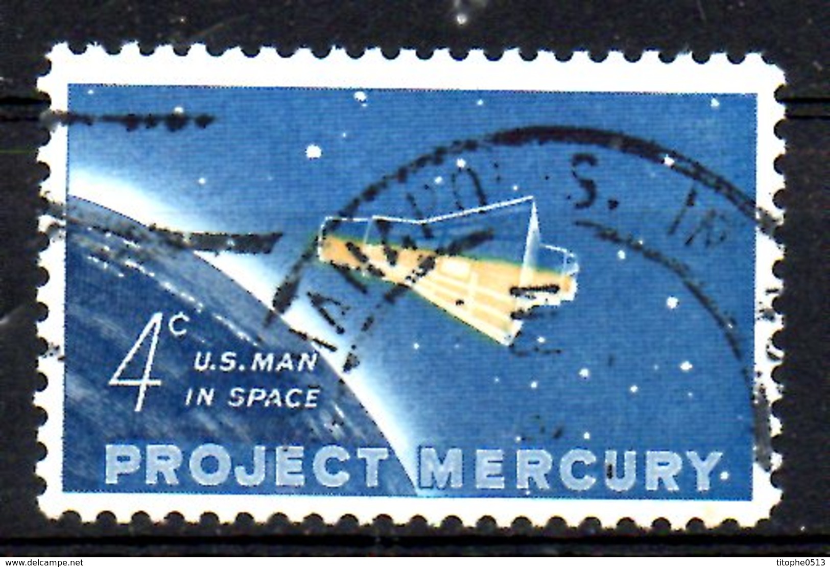 USA. N°725 Oblitéré De 1962. Vol Orbital De Glenn. - América Del Norte