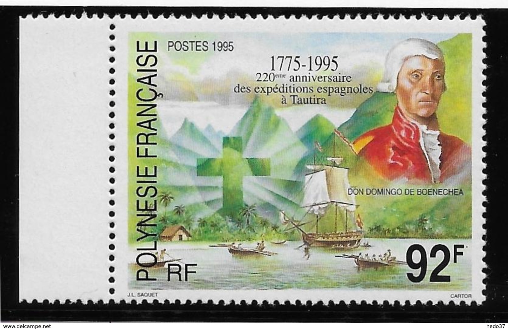 Polynésie N°473 - Neuf ** Sans Charnière - Superbe - Unused Stamps