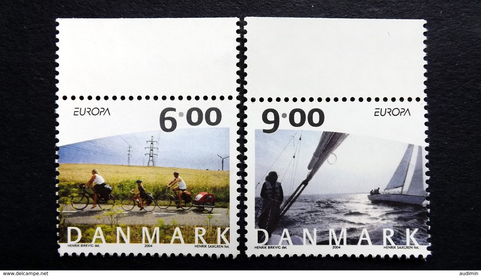 Dänemark 1379/0 **/mnh, EUROPA/CEPT 2004, Ferien - Ungebraucht