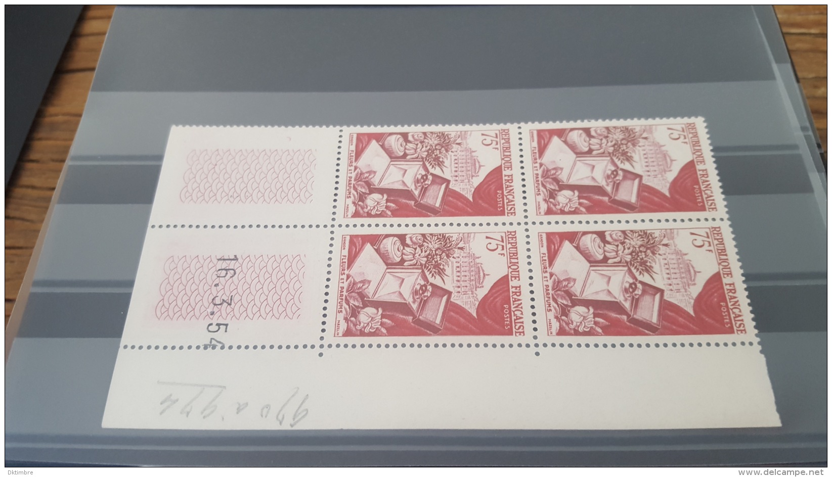 LOT 404180 TIMBRE DE FRANCE NEUF** N°974 VAELUR 85 EUROS LUXE - 1950-1959