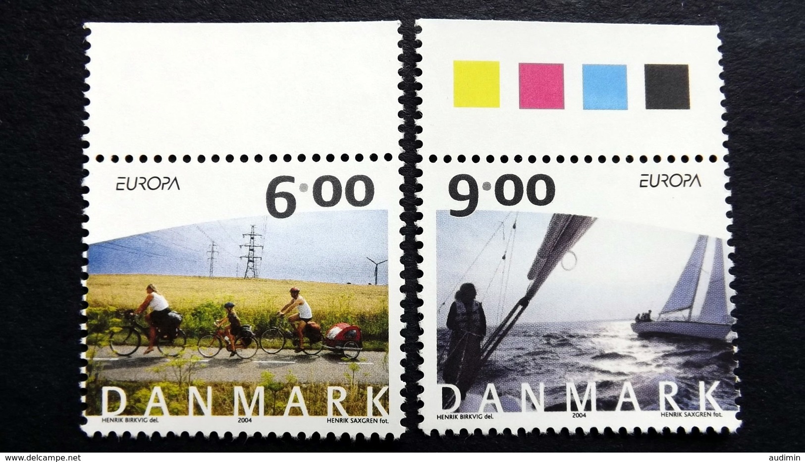 Dänemark 1379/0 **/mnh, EUROPA/CEPT 2004, Ferien - Ungebraucht