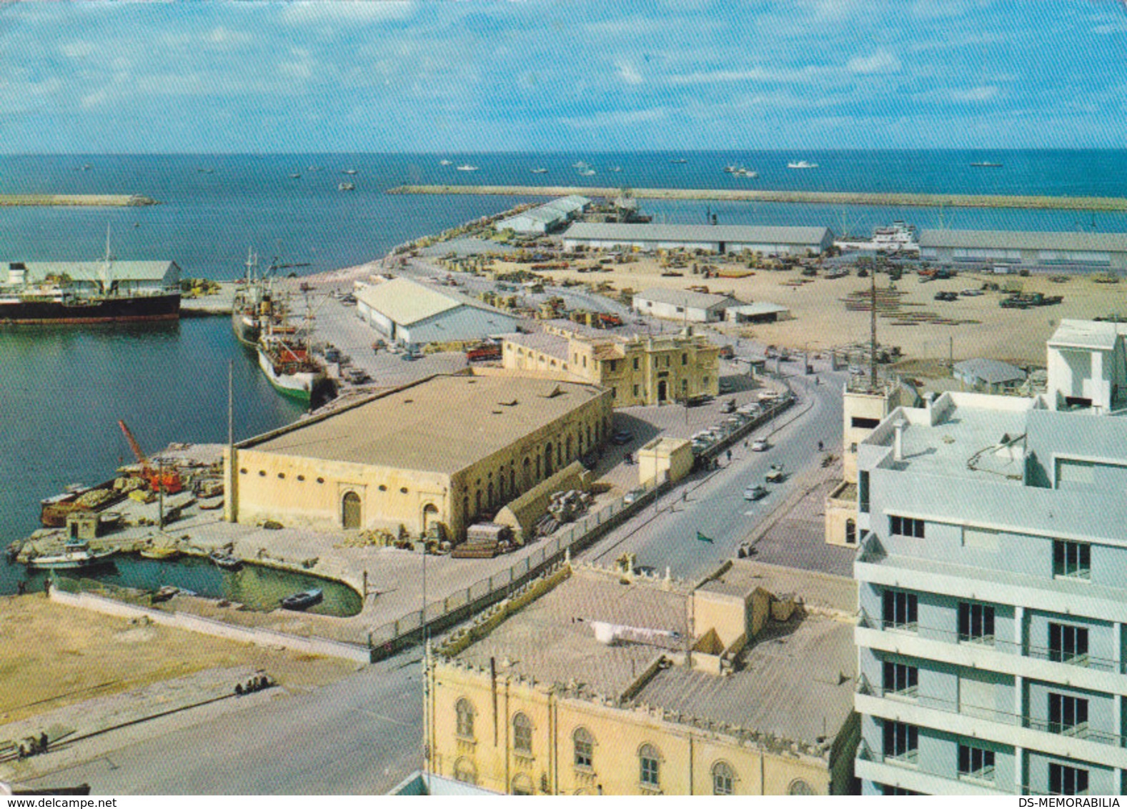 Libya Benghazi - The Harbour , Port 1968 - Libia