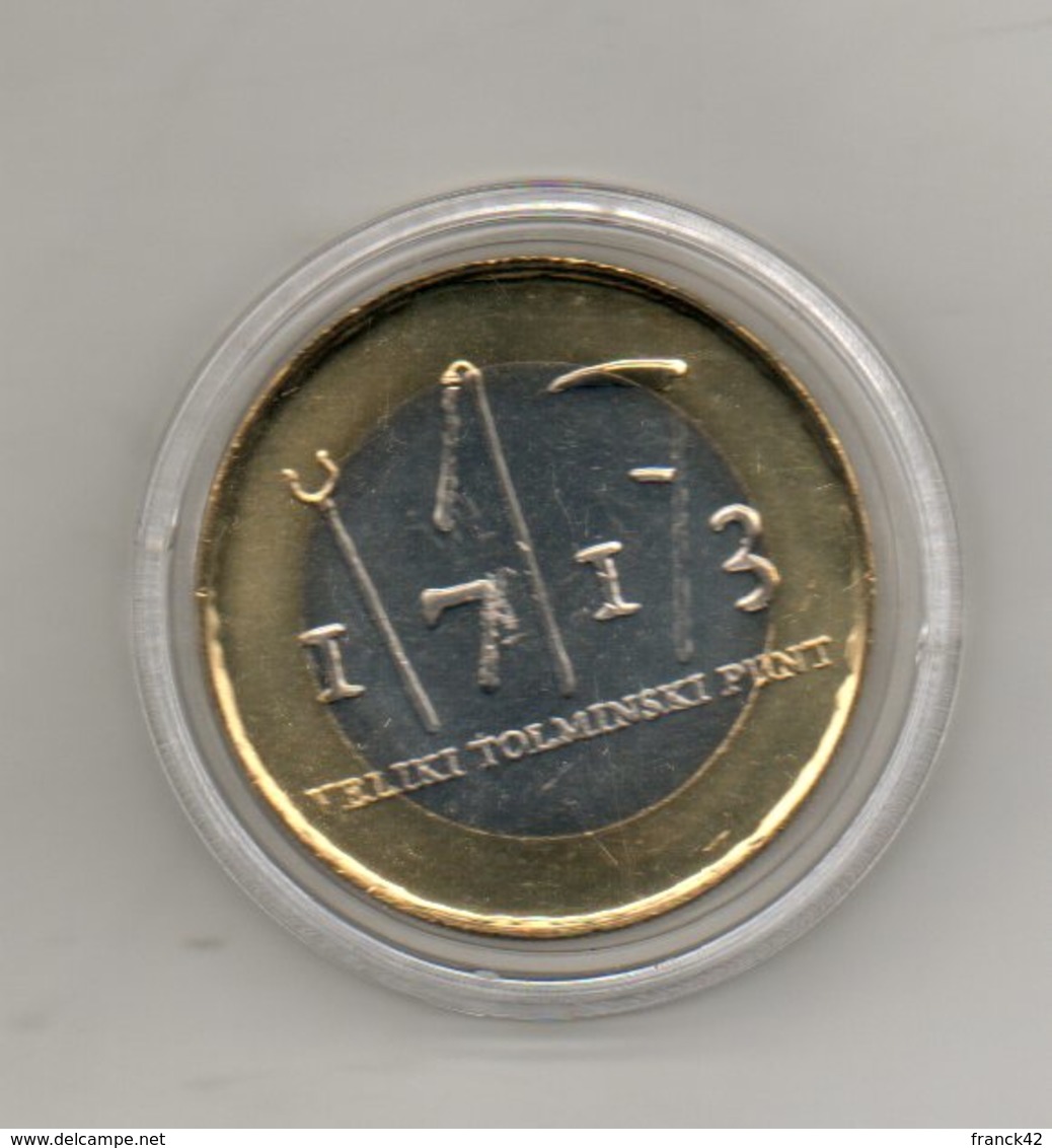 Slovénie. 3€. 2013. 300e Anniversaire De La Révolte Des Paysans De Tolmin - Slovenia