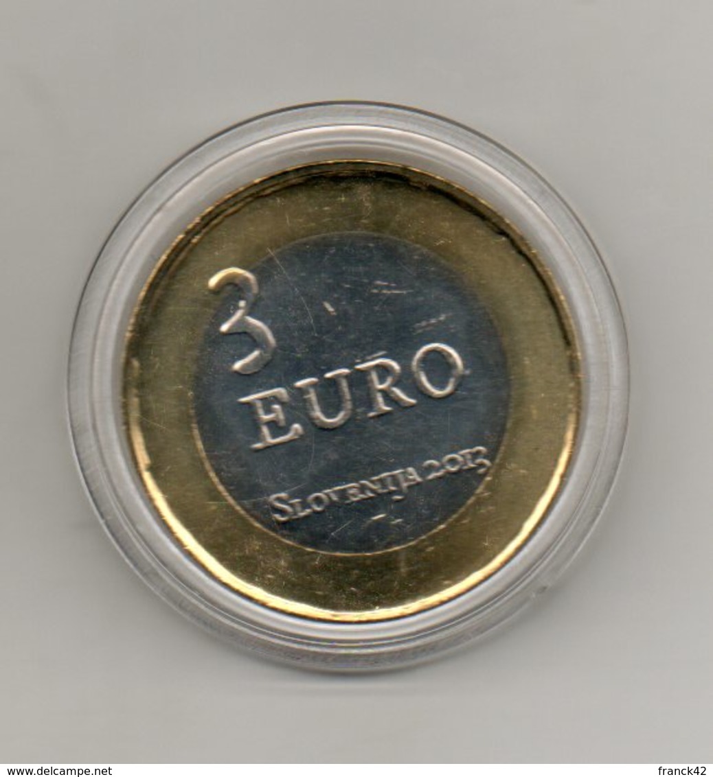 Slovénie. 3€. 2013. 300e Anniversaire De La Révolte Des Paysans De Tolmin - Slovenië