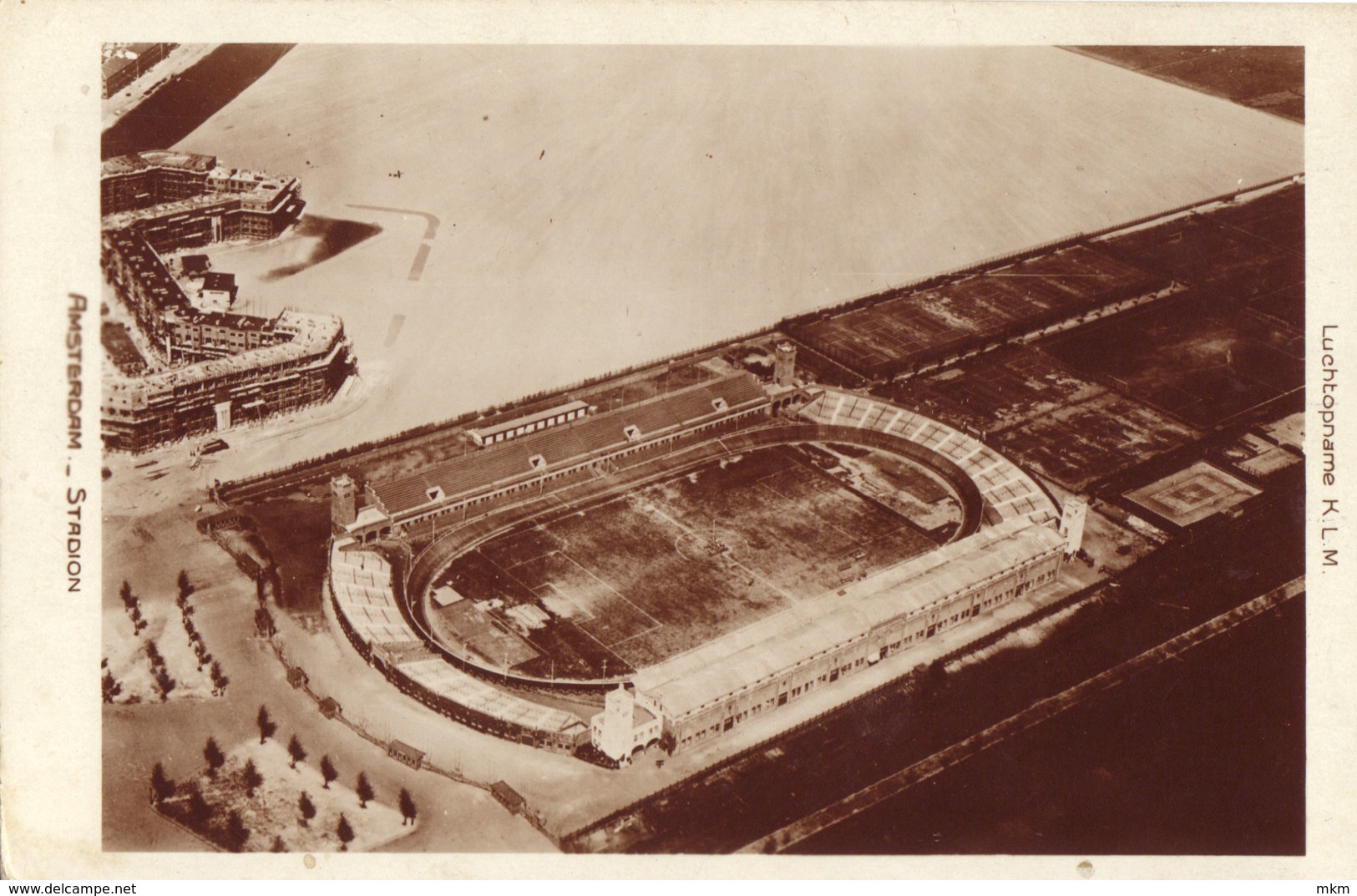 Olumpiche Stadion Luckt Foto KLM - Amsterdam