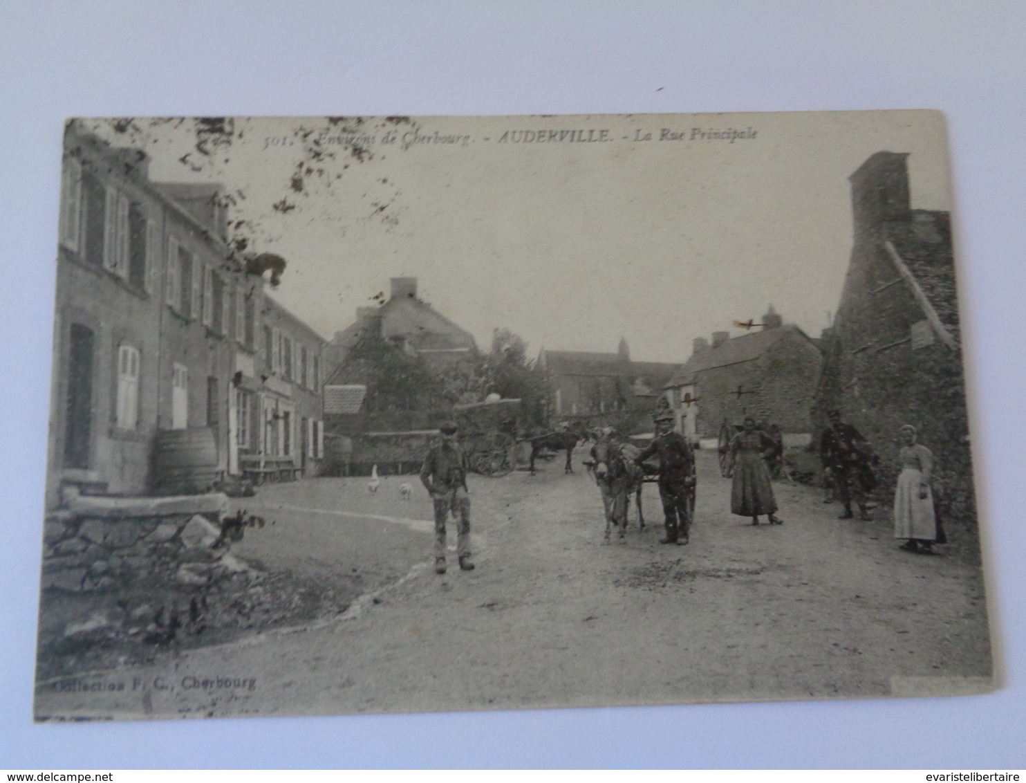 AUDERVILLE : La Rue Principale ,n°501 - Beaumont