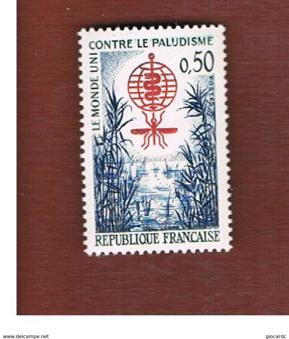 FRANCIA  (FRANCE)      -  SG  1570  -  1962  MALARIA ERADICATION    - MINT ** - Ungebraucht