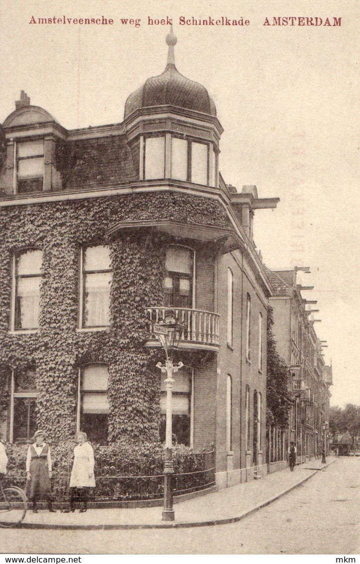 Amstelveensche Weg. Hoek Schinkelkade - Amsterdam