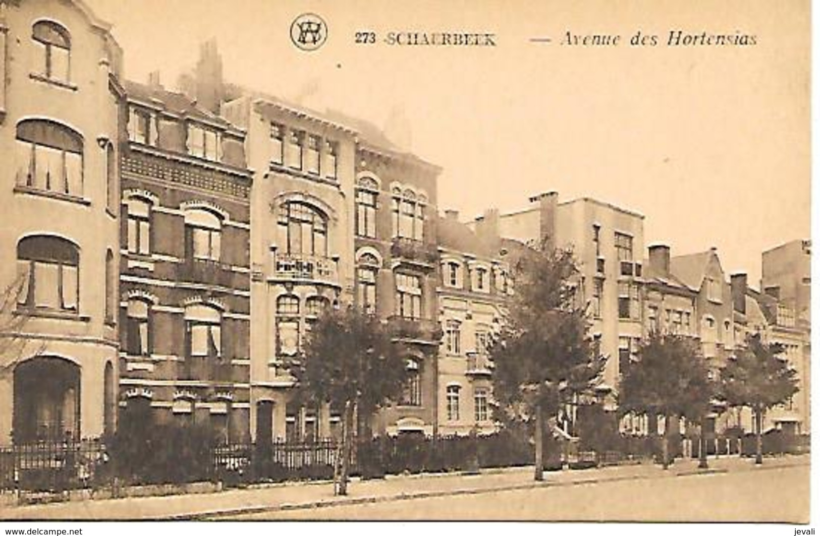 CPA / AK / PK  -  SCHAERBEEK  Avenue Des Hortensias - Schaarbeek - Schaerbeek