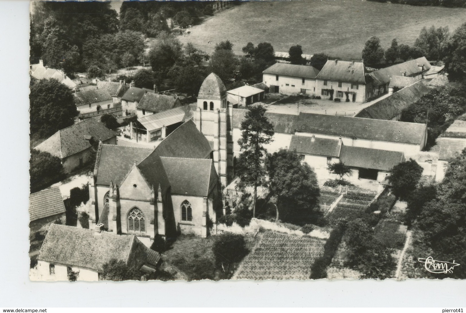 GUIRY - Vue Aérienne - L'Eglise - Guiry En Vexin