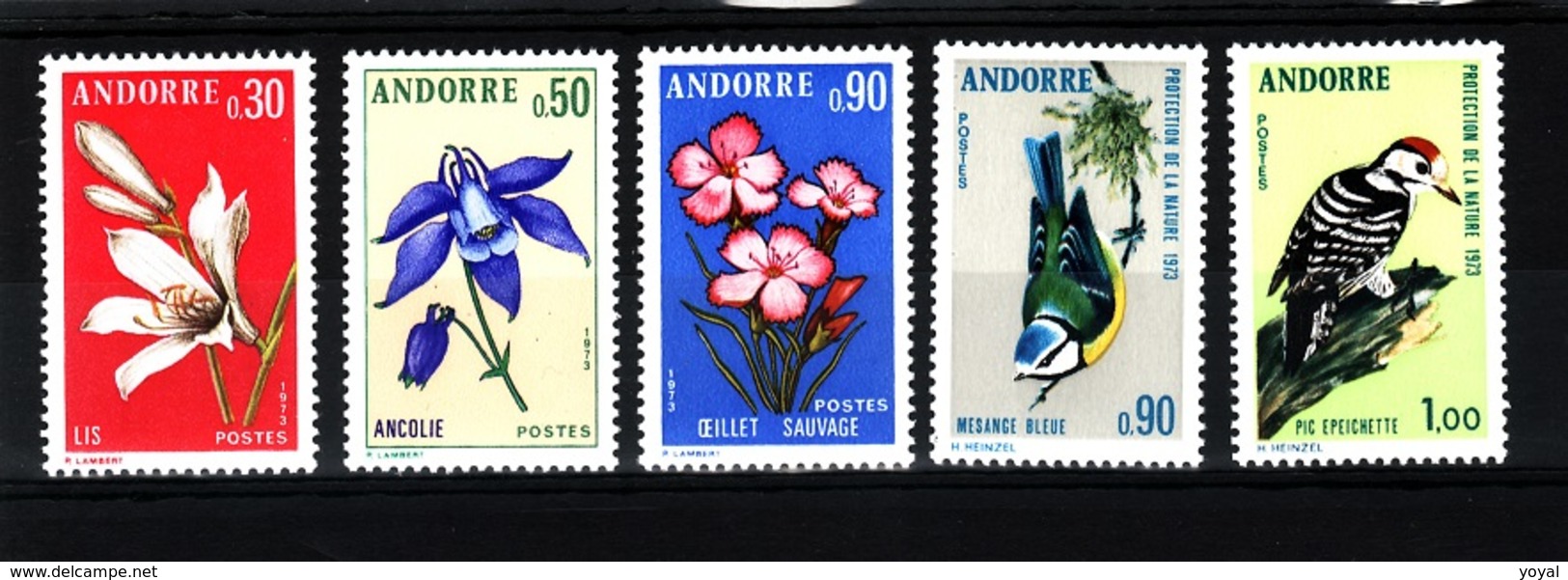 ANDORRE Lot 1973  N**  C307 - Collections