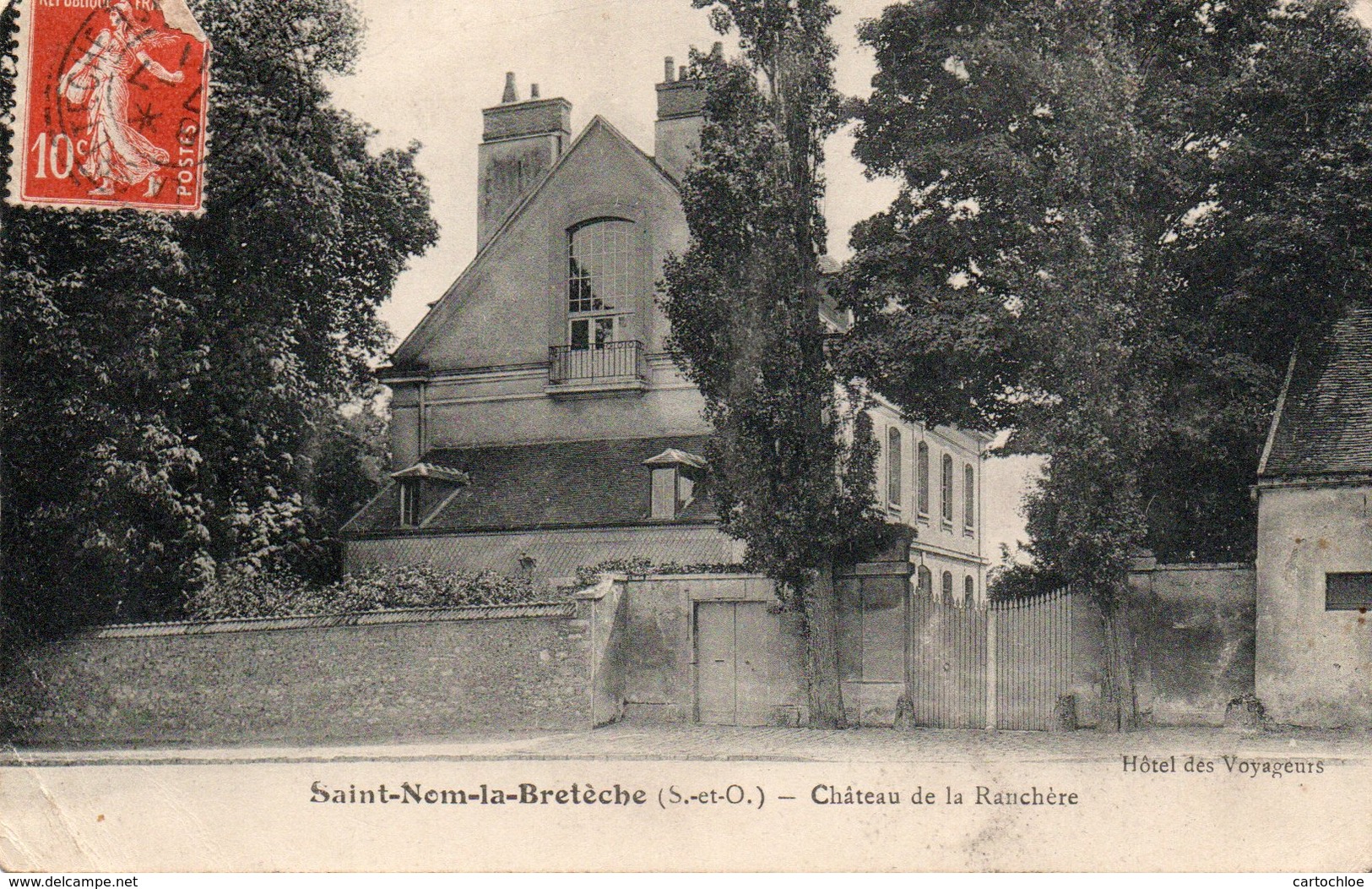 ST NOM LA BRETECHE-chateau De La Ranchère - St. Nom La Breteche