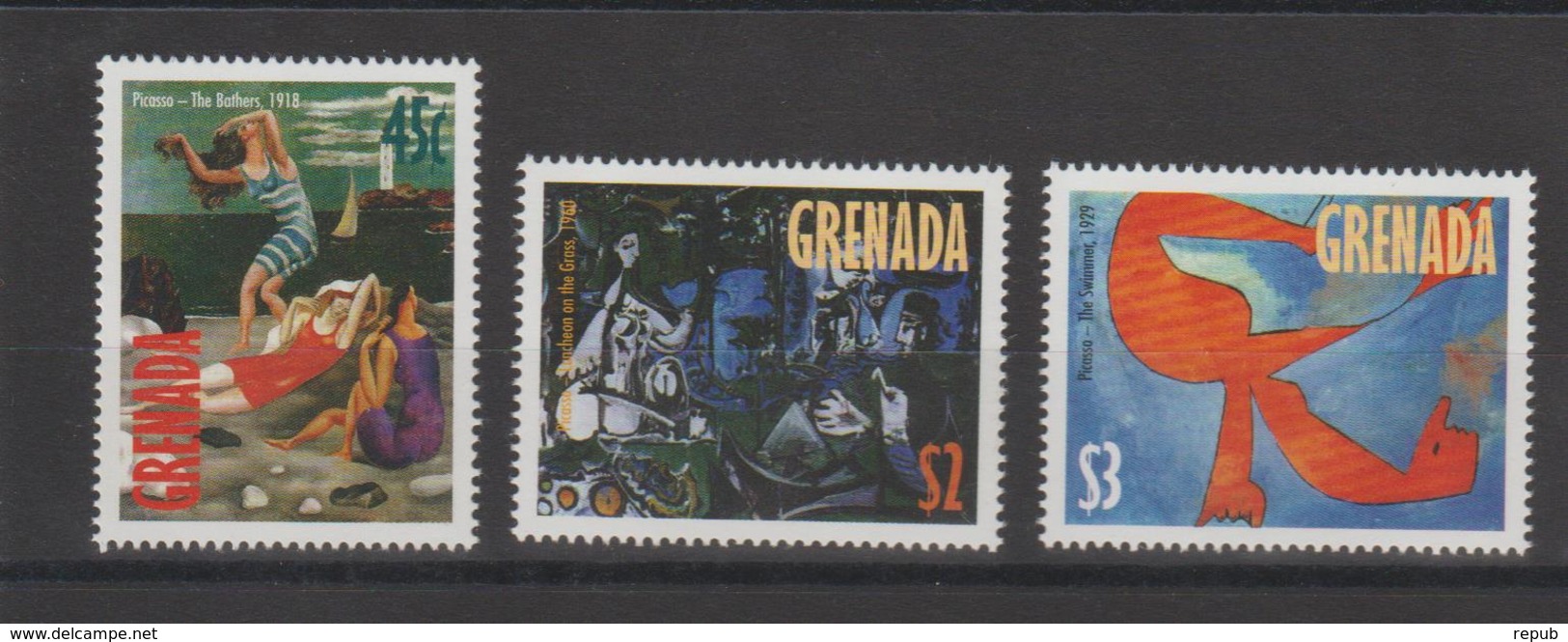 Grenada 3 Val. 3266-3268 - Picasso