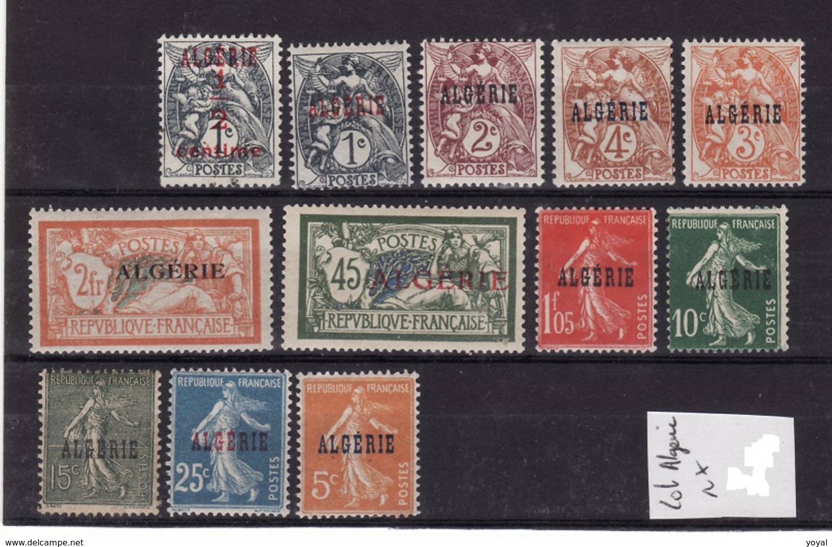 ALGERIE Lot N* C346 - Collections, Lots & Séries