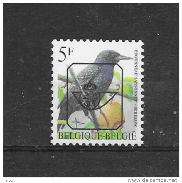 België Buzin Y&amp;T Nr° PRE 827A** - Typos 1986-96 (Oiseaux)