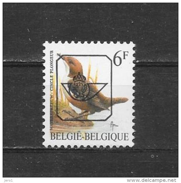 België Buzin Y&amp;T Nr° PRE 829** - Typos 1986-96 (Oiseaux)